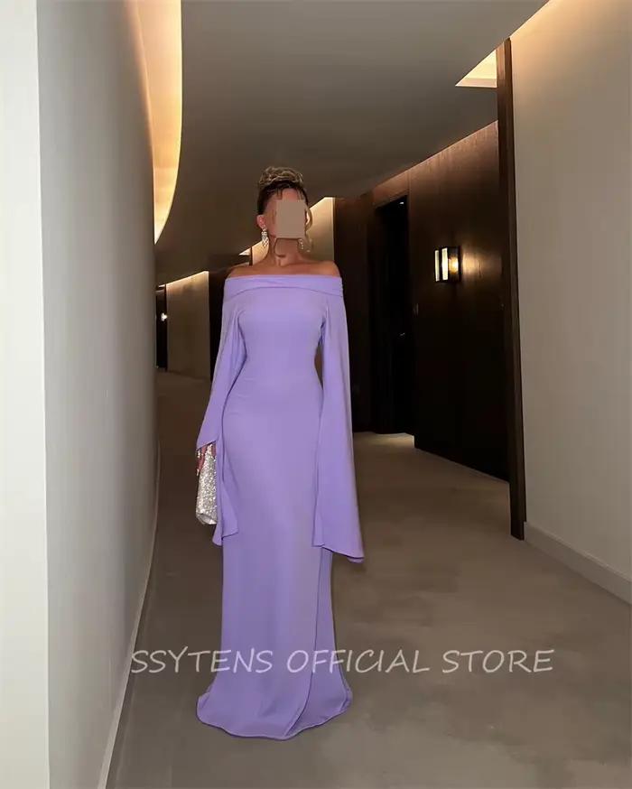 Robes de Rharabes violettes chics
