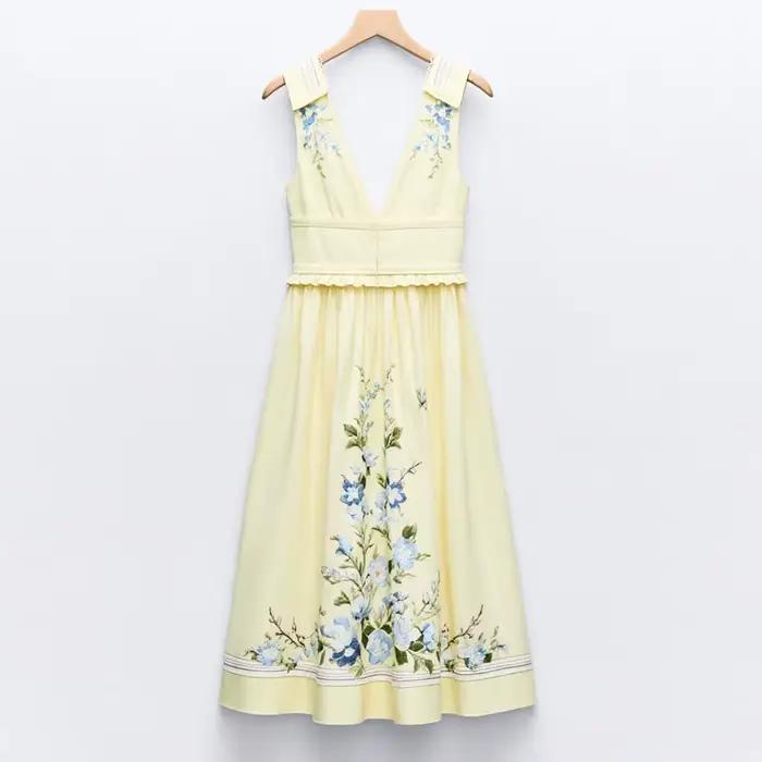 Robe d'été vintage pour femme