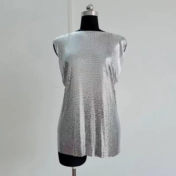 Mini robe de cocktail à paillettes pour femmes