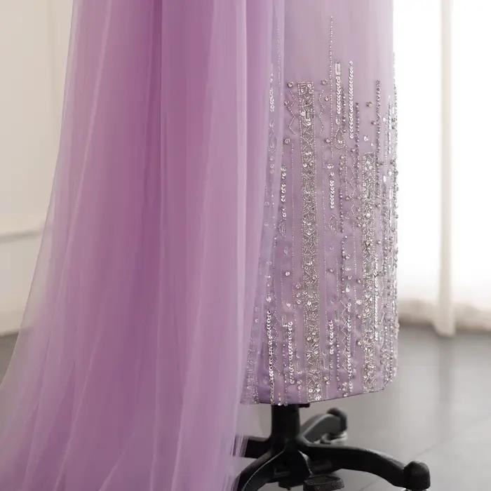 Sharon Said-Robe de Soirée avec Surjupe pour Femme Arabe