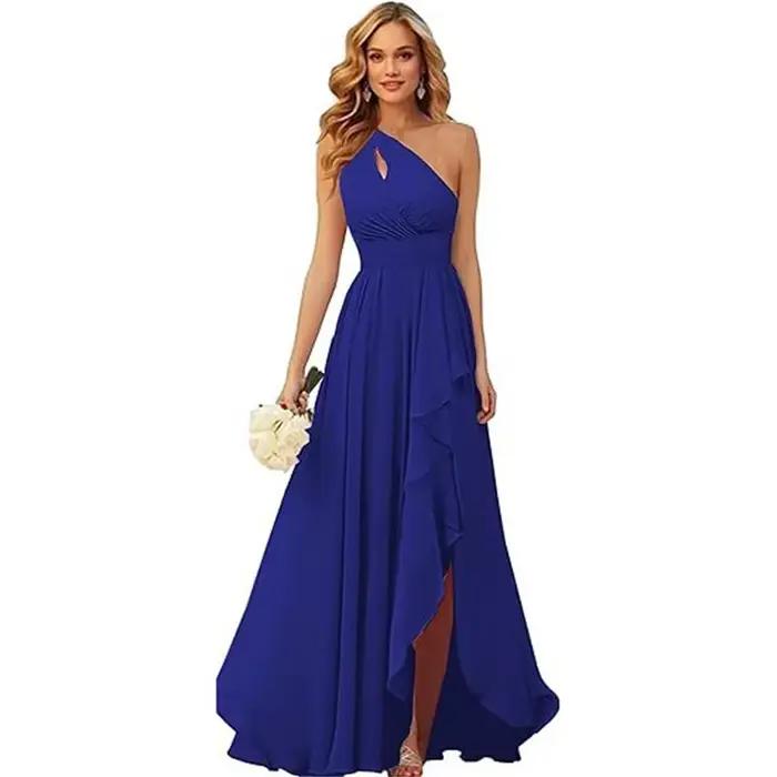 Robes de demoiselle d'honneur en mousseline de soie