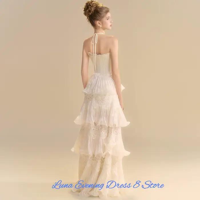 Robe de soirée moderne en organza