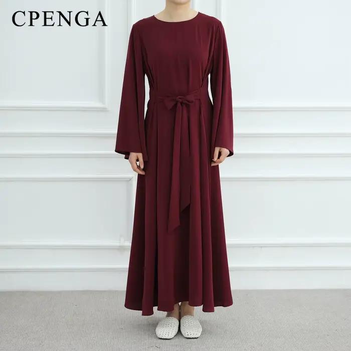 Robe d'été arabe pour femmes musulmanes