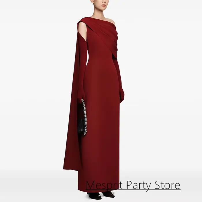Robe de soirée bordeaux Simple