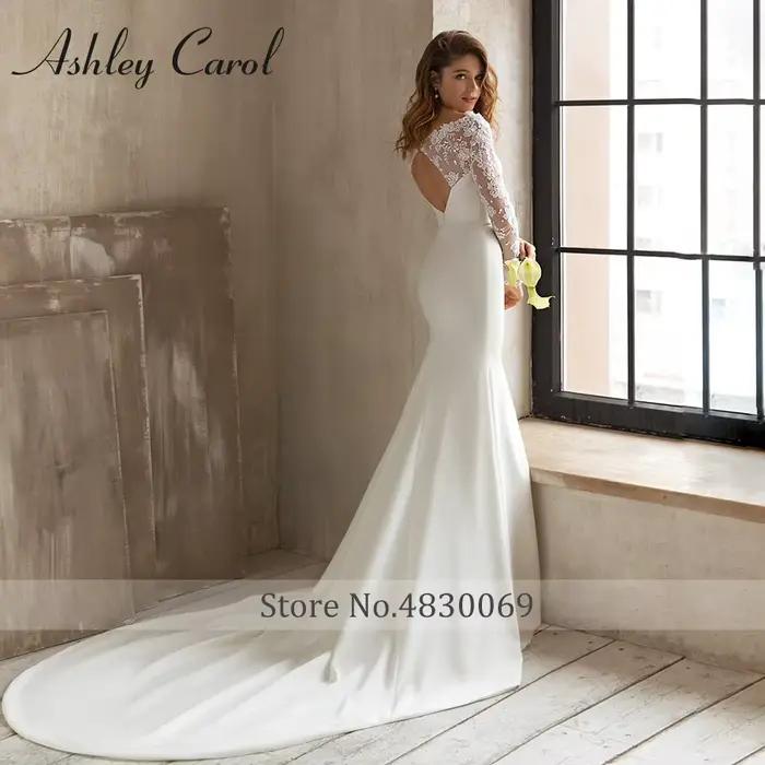 Ashley Carol-Robes de mariée sirène pour femmes