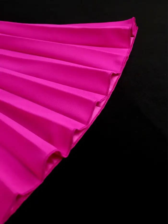 Robe plissée d'été pour soirée