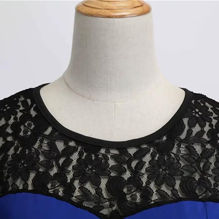 Robe de soirée élégante en dentelle pour femmes