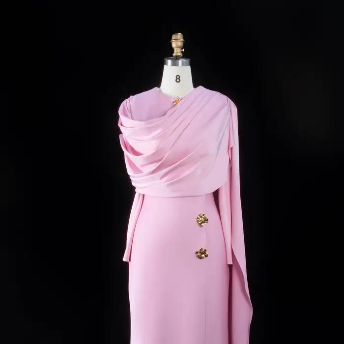 Robe de soirée sirène blanche arabe Sharon Said 2026