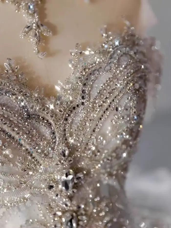 Robe de Mariée Française pour Patients, Nouveau Style, 2024