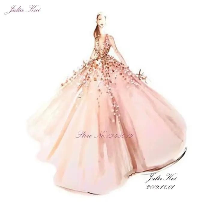 Julia Kui – robe de mariée en dentelle délicate