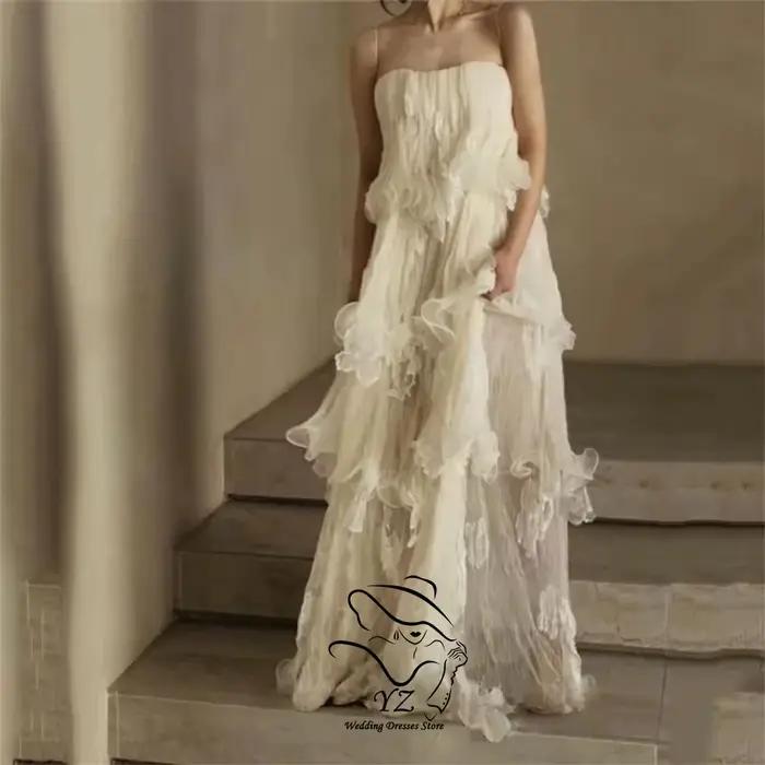Robes de mariée coréennes de luxe YZ