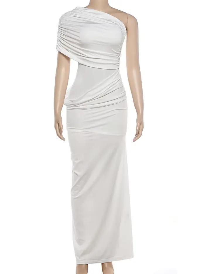 Robe longue sexy Kliou pour femme