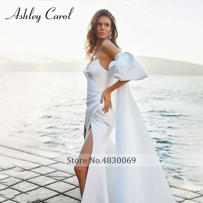 Ashley Carol – robe De mariée sirène en Satin