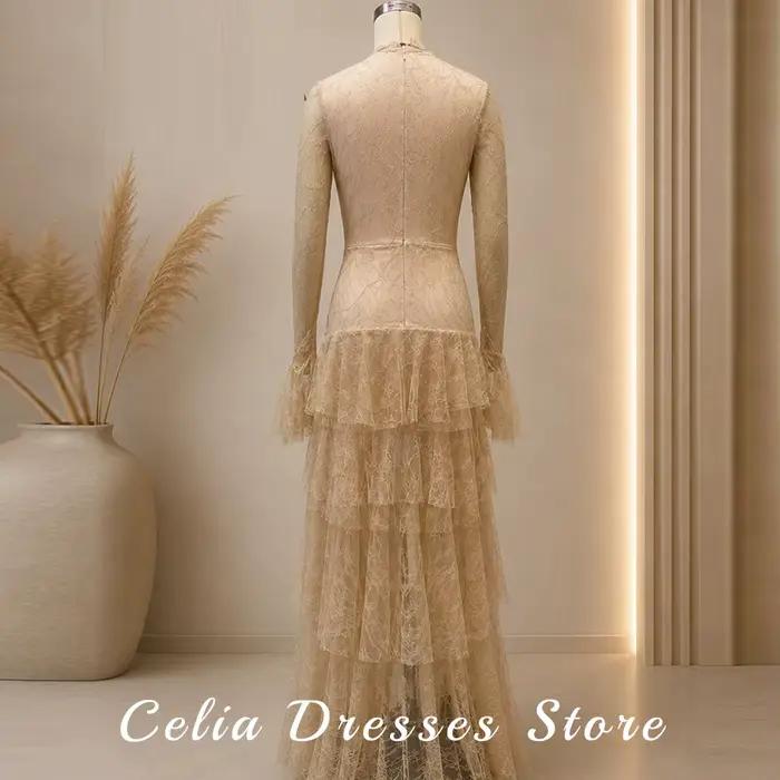 Robe de soirée sexy à col en V