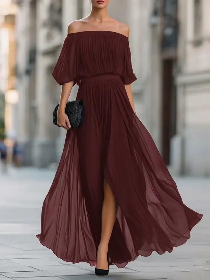 Robe longue élégante pour femme