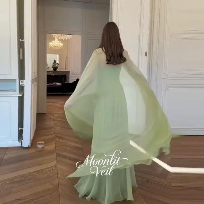 Robes de soirée élégantes personnalisées Moonlit Veil