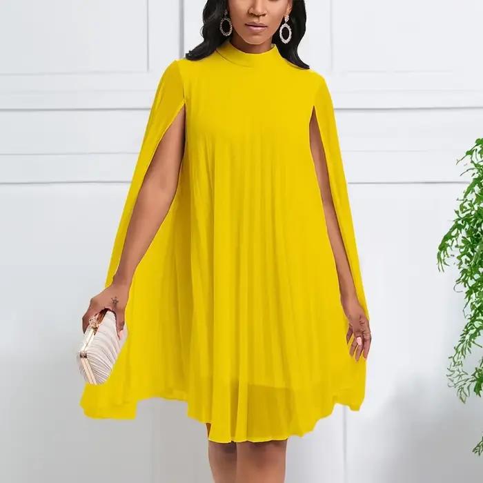 Robe en mousseline de soie pour femmes