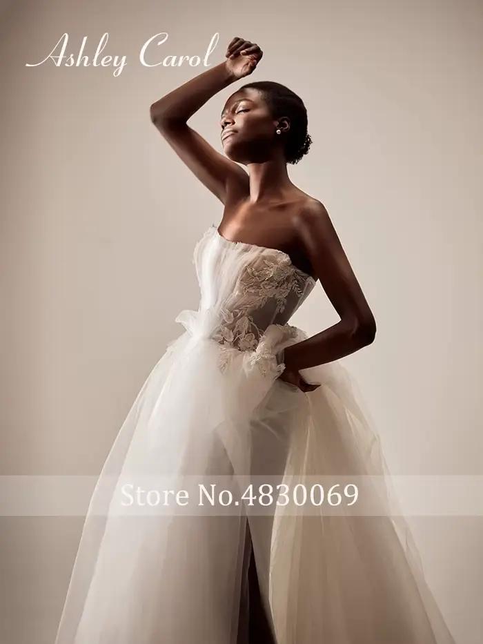 Ashley Carol Boho robe De mariée rêveur bretelles robes