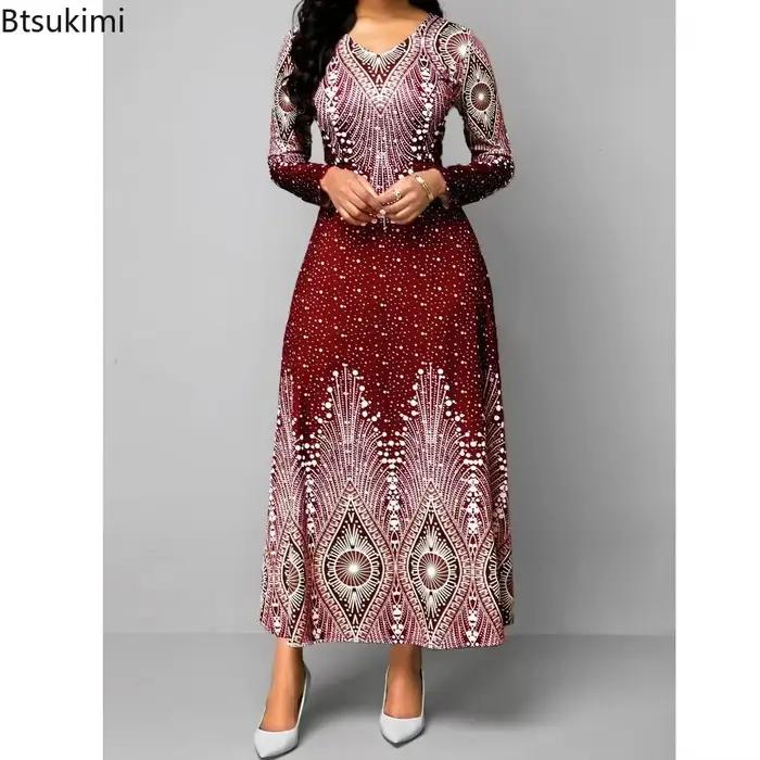 Nouvelle Robe Longue Femme Sud-Africaine 2026