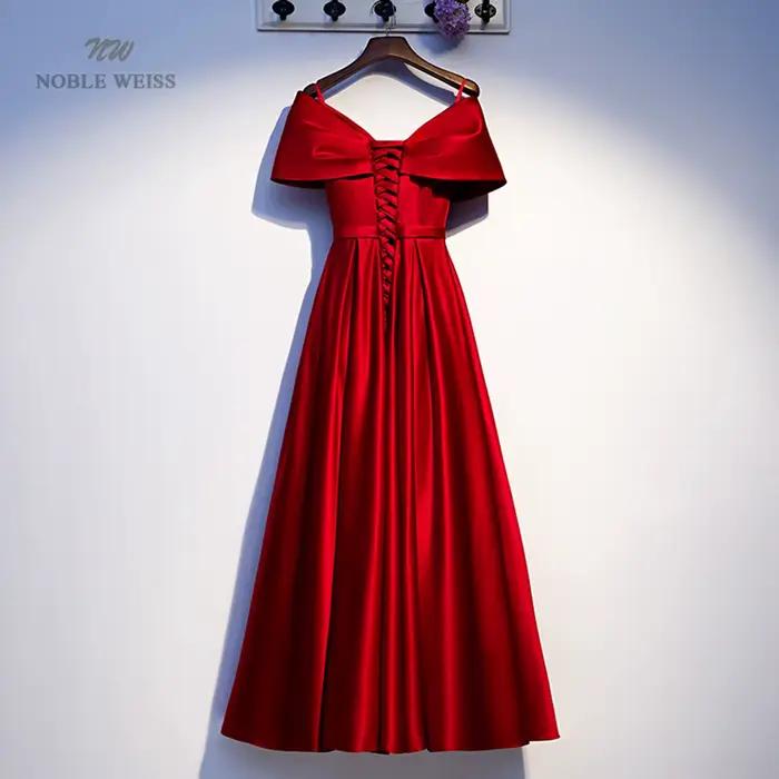 Robe de soirée col en v pour femmes, tenue de soirée trapèze, personnalisée