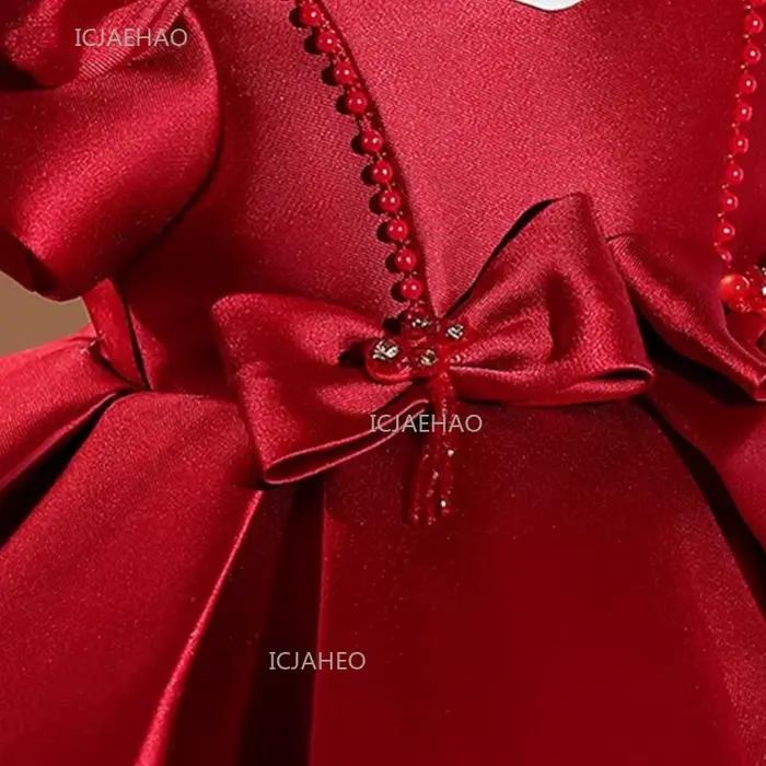 Robe pour filles, spectacle de concours d'hôte