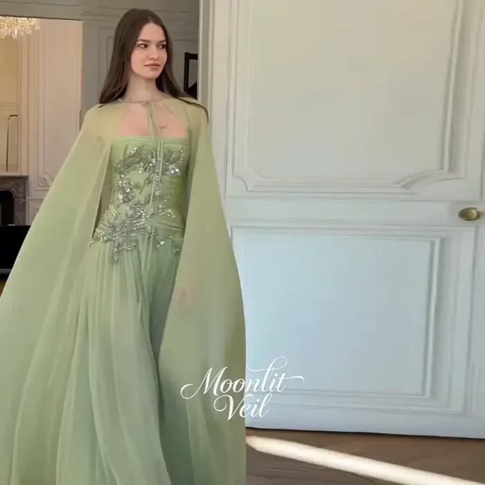 Robes de soirée élégantes personnalisées Moonlit Veil