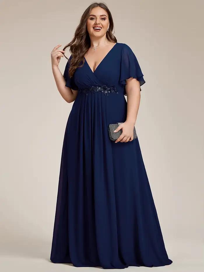 Robe de soirée grande taille