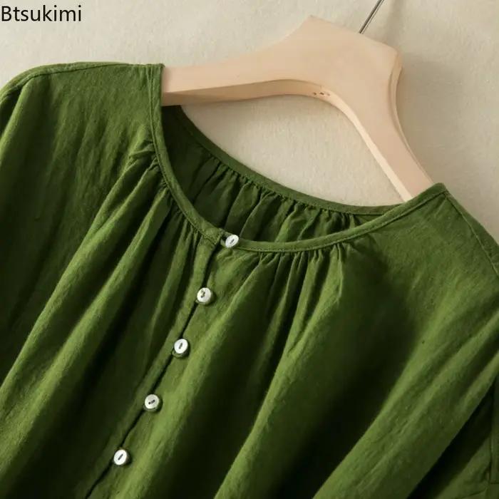 Robe en coton et lin décontractée vintage maxi à lacets pour femmes d'été ocasions spéciales et quotidiennes
