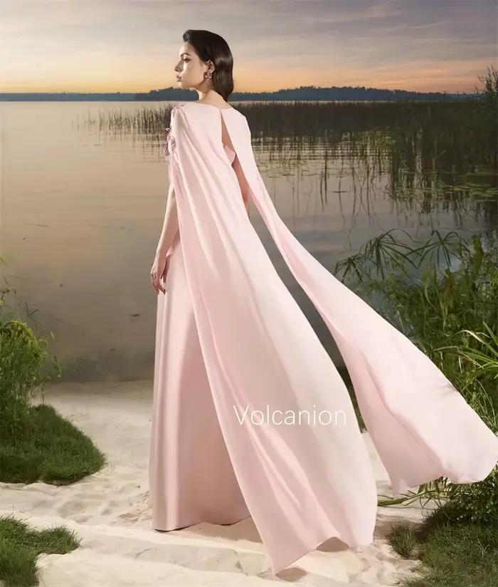 Robes de soirée longues à col rond