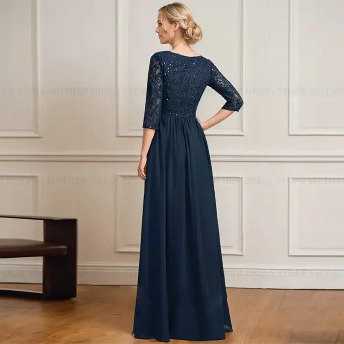Robes de Soirée Longues Personnalisées et Élégantes pour la Mère de la Mariée