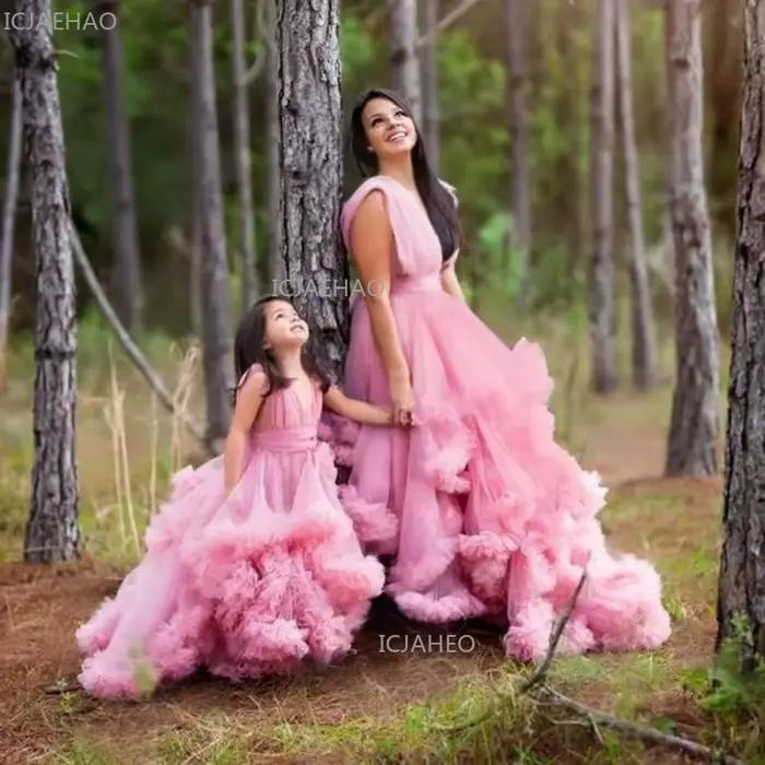 Nouvelle Robe de Soirée en Chiffon pour Filles 2026