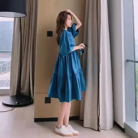Robe féerique bleue pour femmes