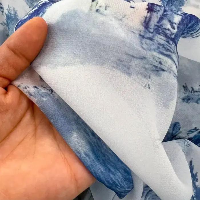 Robes longues en mousseline de soie pour femmes