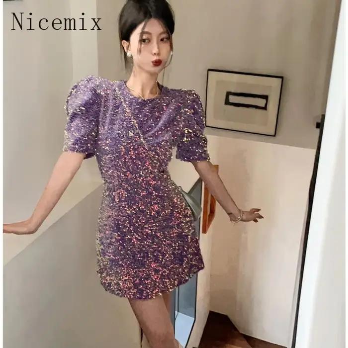 Robe à paillettes pour femmes