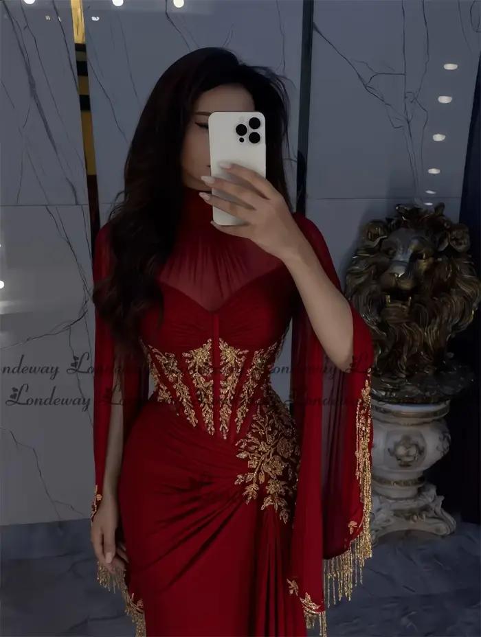 Robes de bal sirène charmantes Londeway avec strass