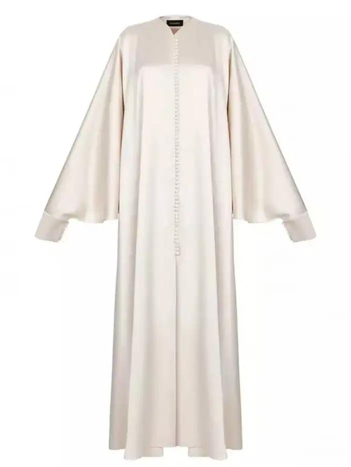 Robe de soirée fendue pour femmes musulmanes