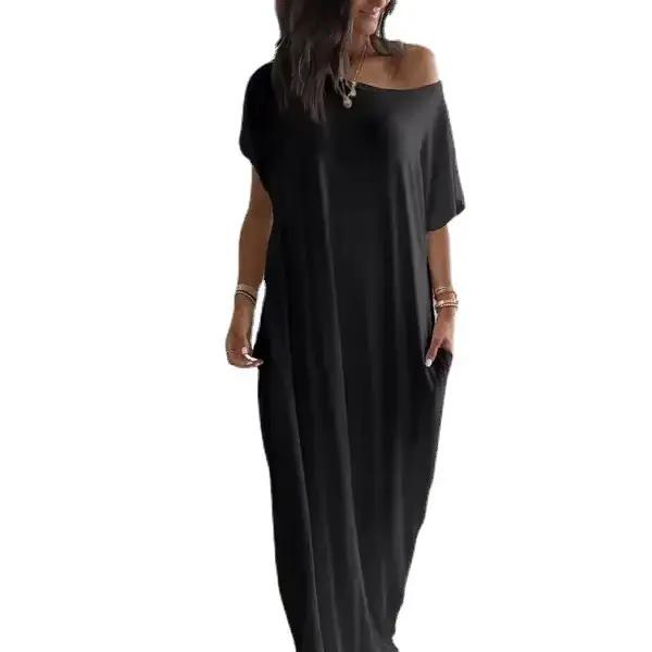 Soldes d'été : Robe longue décontractée pour femme