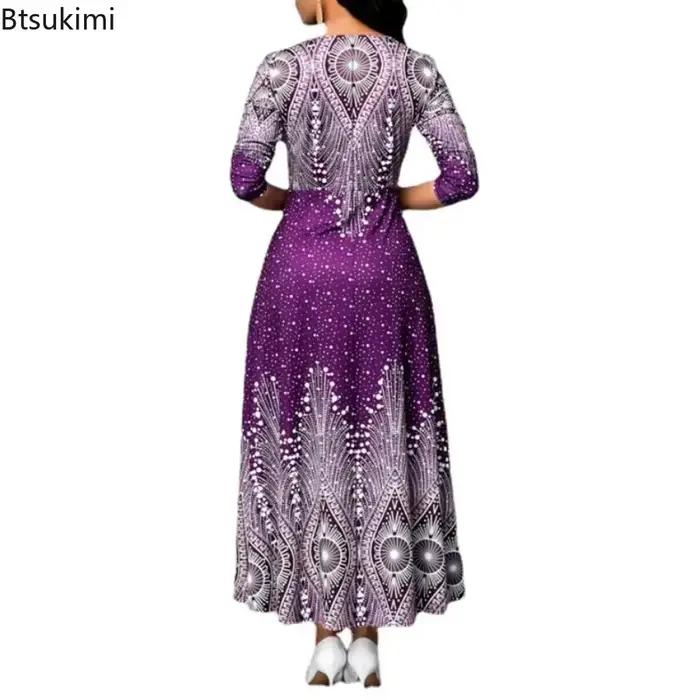 Nouvelle Robe Longue Femme Sud-Africaine 2026