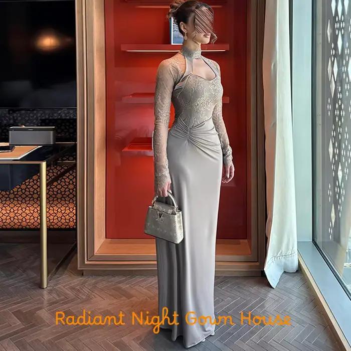 Robe de soirée sirène de luxe