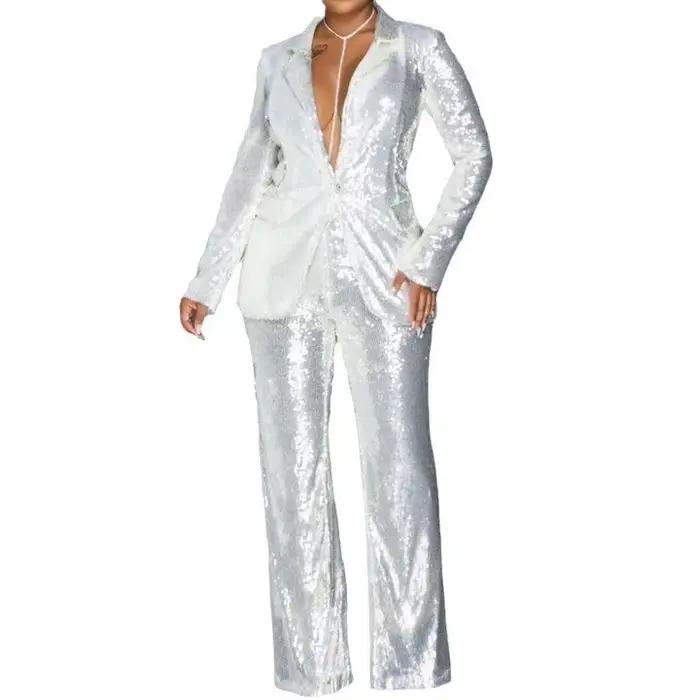 Combinaison en Polyester brillant