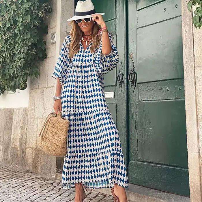 Robe Maxi style Boho pour femmes