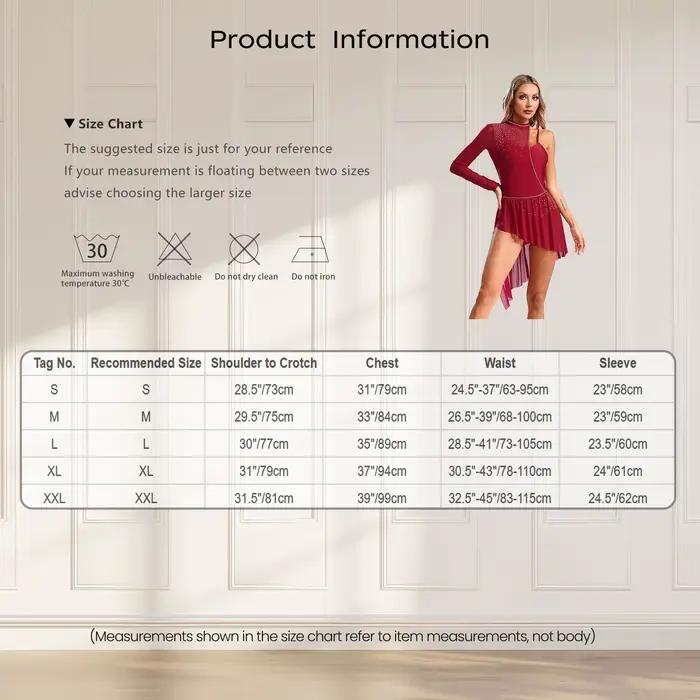 Robe de danse lyrique pour femme