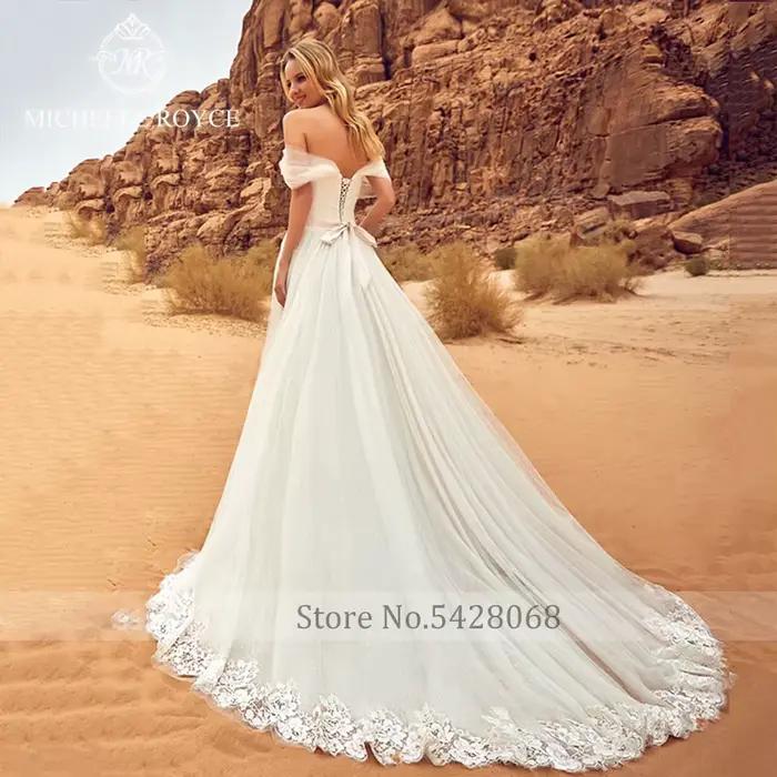 Michelle Royce-Robes de mariée A-ligne chérie