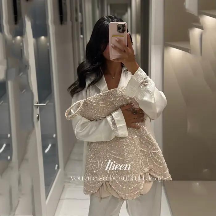 Aileen perles robe De bal robes De Festa élégantes