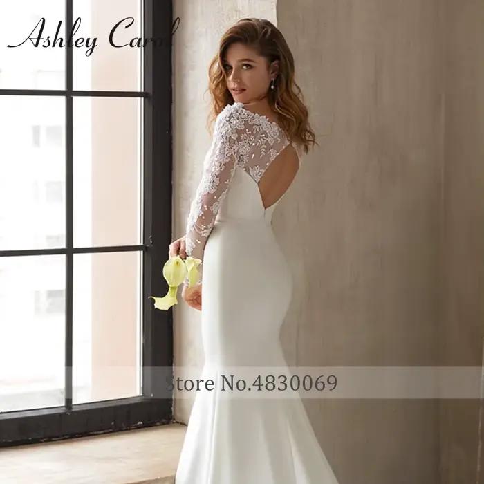 Ashley Carol-Robes de mariée sirène pour femmes