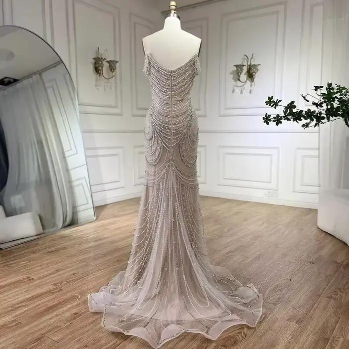 Robe de soirée de forme sirène