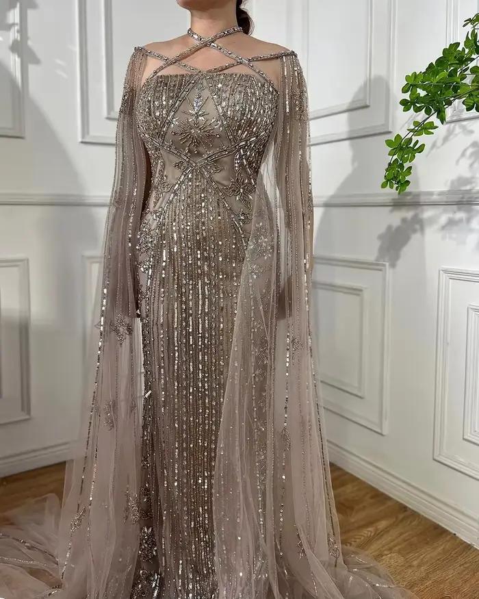 SERENE HILL-robe de soirée de forme sirène