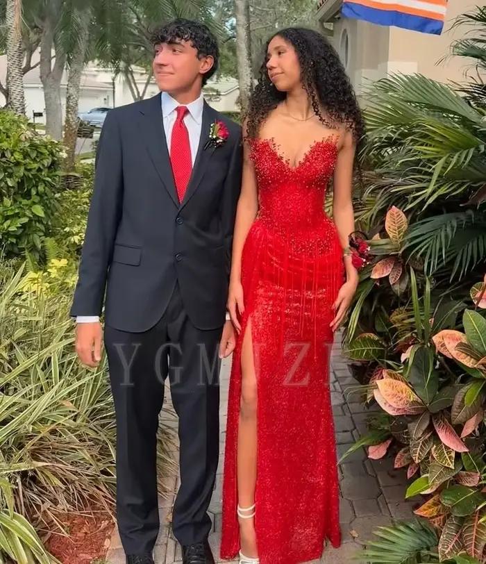 Robe de Soirée Formelle Luxe Brillante pour Femme