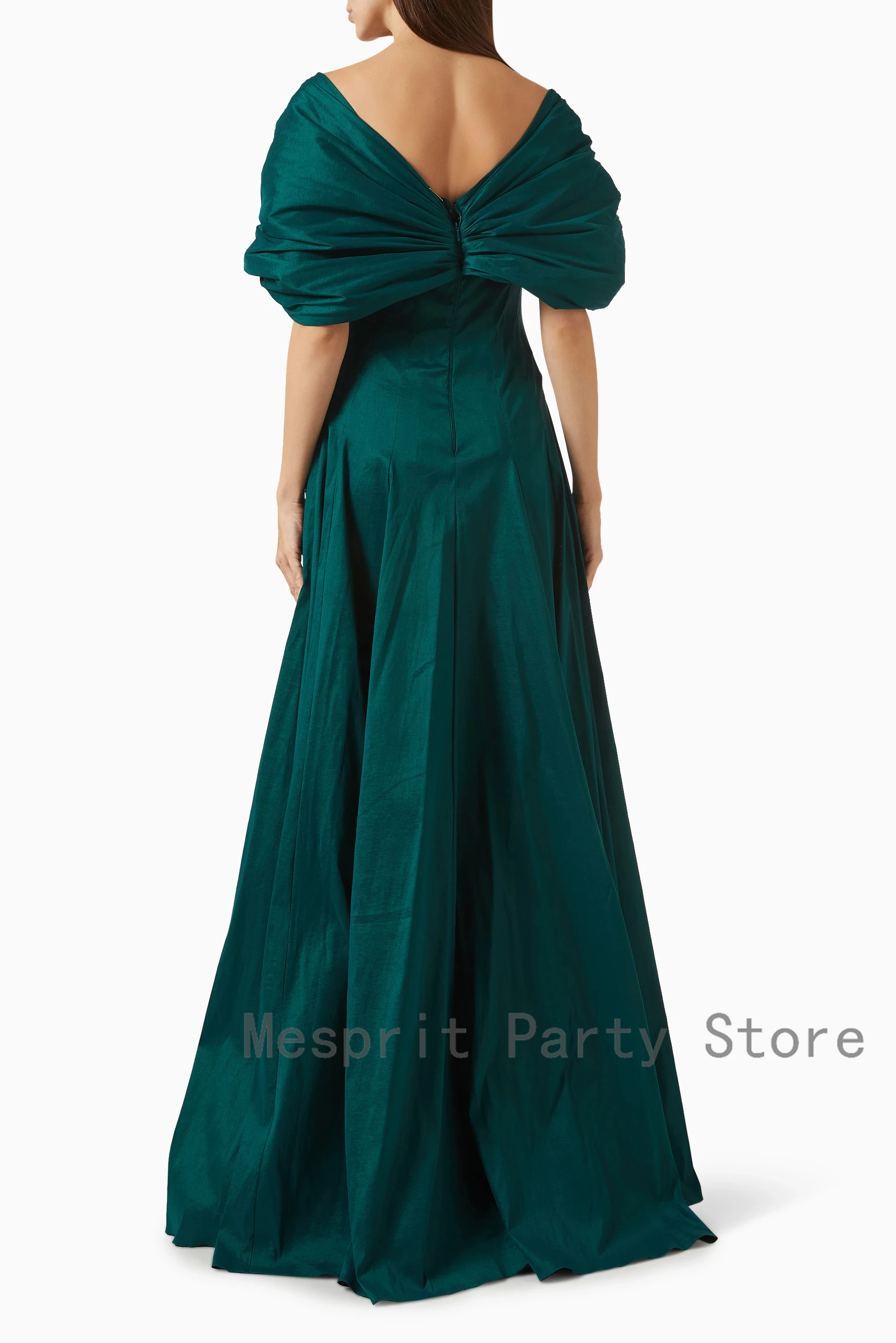 Robe de soirée élégante à col en V pour femmes