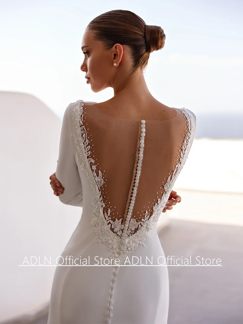 Robe de mariée sirène ivoire